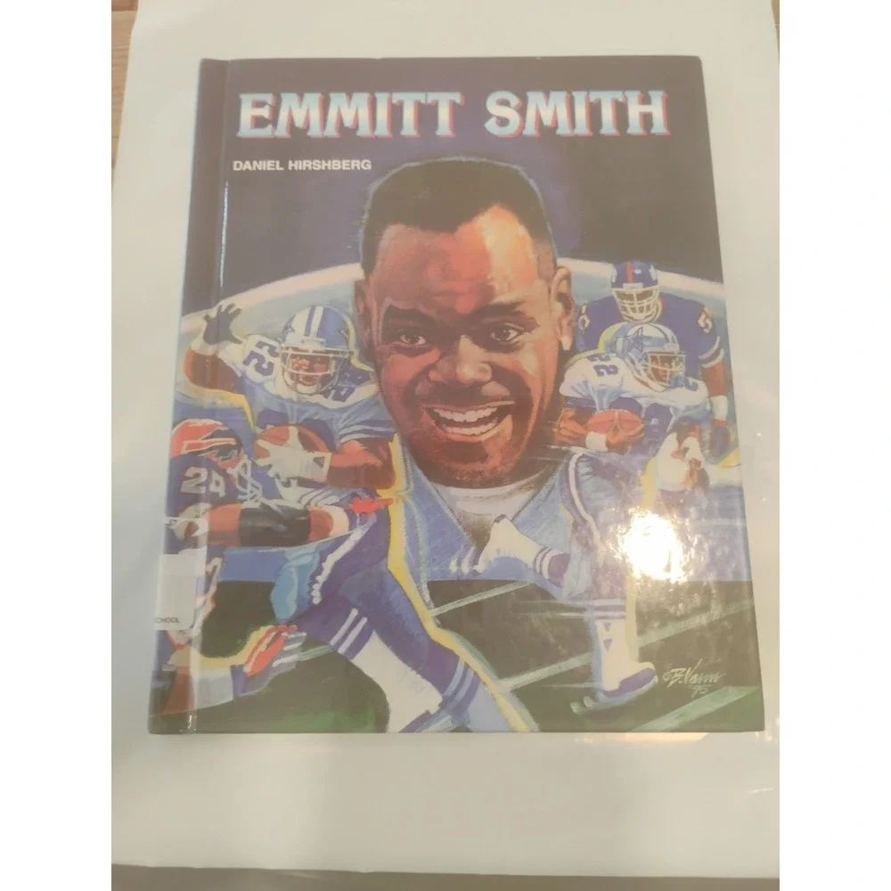 Vtg EMMITT SMITH (Football Legends)‎ Hirshberg, Daniel Hardcover OOP